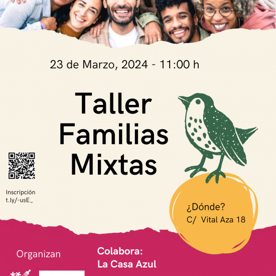 23 de Marzo, Taller Familias Mixtas por Afrodiccionario