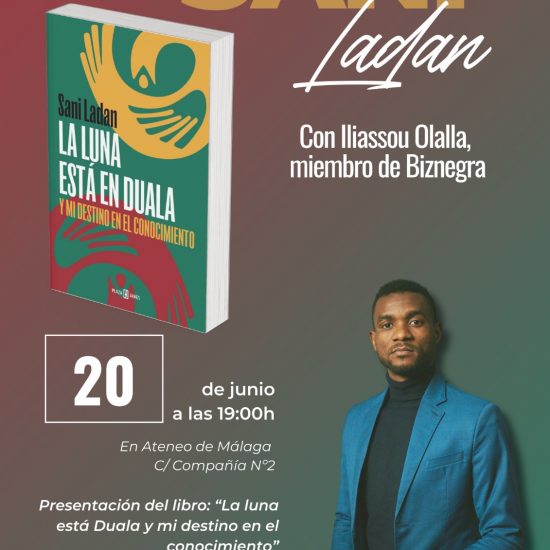 20 de junio, presentación de «La luna está en Duala y mi destino en el conocimiento» por Sani Ladan