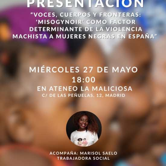 Presentación en Madrid del Informe: Voces, Cuerpos y Fronteras