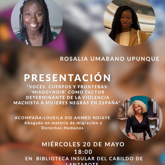 Presentación en Lanzarote del Informe «Voces, Cuerpos y Fronteras»