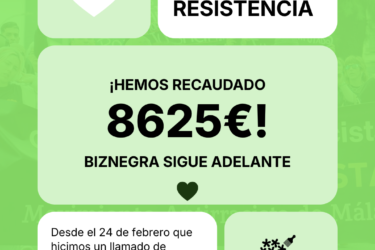 Caja de resistencia: Biznegra avanza con raíces más fuertes
