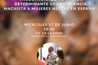 Presentación en Barcelona del informe «Voces, Cuerpos y Fronteras»